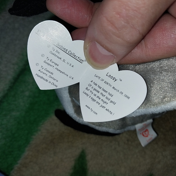 TY Beanie Baby “Loosy” the Goose - 1998 - Picture 8 of 8
